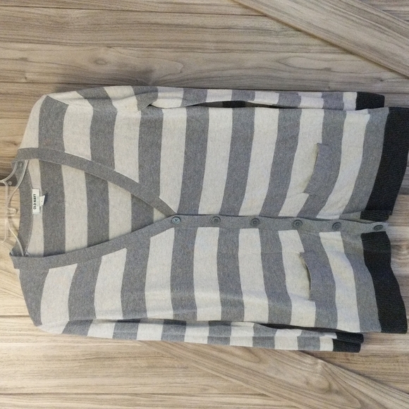 🐢Old Navy Women's Striped Lightweight Cardigan Size Small - Picture 1 of 6